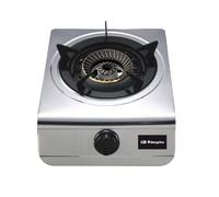 Orbegozo FO 1700 hobs Negro, Acero inoxidable Encimera Encimera de gas 1 zona(s)