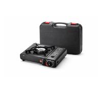 Cocina de Gas Portátil 1 Fuego, Hornillo Camping Dual 227 g/Botella, 2,5 kW