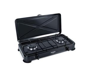 Cocina De Gas Promis Kg200 Negra Sin Reductor