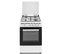 Cocina de gas SAUBER SCW41GB GAS BUTANO 4 ZONAS COLOR BLANCO