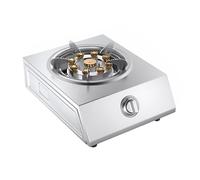 Cocina De Gas, Sobremesa Acero Inoxidable, Un Solo Quemador 5,2 KW, For Comedor Restaurante En Casa(NG)