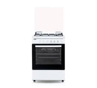 Cocina de gas Svan SKG4601 ancho 60 cm blanca 4 quemadores horno 59L