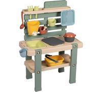 Cocina de juego exterior Smoby Life Cocina de Barro 11 accesorios plástico reciclado