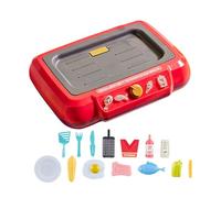 Cocina de Juego para niños - Caja de Gourmet de Experiencia de Creativa Utensilios de Cocina simulados Simulación de Alimentos | Juego de Interior Aprendizaje Interactivo Regalo Fe