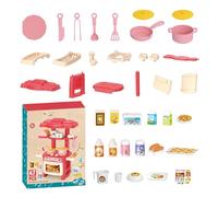 Cocina de Juego Simbólico - Set de Utensilios Culinarios para Niños | Juguetes De Cocina para Niños Pequeños,para Juego de Roles en Casa Guardería Aula Fiesta o Viaje Preschool Kindergarten