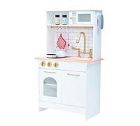 Cocina de juguete de madera blanca Teamson Kids para niños/as TD-12681A