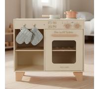 Cocina de juguete de madera con diseño escandinavo – Edición limitada personalizable – Grabado