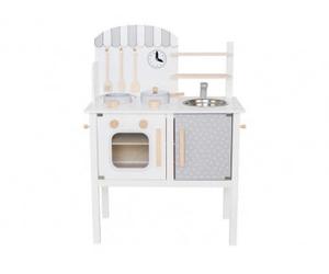 Cocina de juguete de madera JaBaDaBaDo blanca 80 cm a partir de 3 años