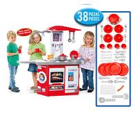 Cocina de juguete Molto Cook'n Play Electronic Nueva edición + Set acc. cocina