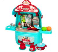 Cocina de juguete portátil 2 en 1 con luz y sonido My Home Colors