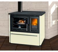 Cocina de leña eider polar glass 850 eco