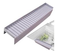 Cocina de protectores de borde del fregadero de silicona - buffer de tiras, sello de junta de deflexión de agua | Unidad de barrera de seguridad contra la seguridad, accesorio de prevención del derram