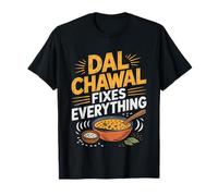 Cocina Desi Cocinero Dal Chawal Comida Reconfortante Arroz Camiseta