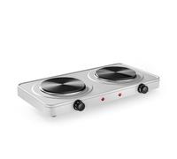 Cocina doble camping 2000W Placa eléctrica portátil 2 fogones Cocina outdoor Provisional Vacaciones
