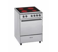 Cocina Eléctrica Meireles E604X.1 55L 4 Zonas Acero Inoxidable
