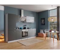 Cocina Equipada Cocina Pequeña Blanca Gris Malia 270 CM ResPEKTA