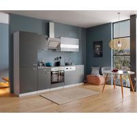 Cocina Equipada Cocina Pequeña Blanca Gris Malia 280 CM Respekta