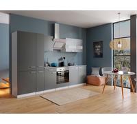 Cocina Equipada Cocina Pequeña Blanca Gris Malia 300 CM Respekta