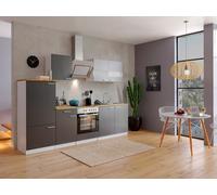Cocina equipada cocina pequeña Blanco Color Gris Malia 270CM
