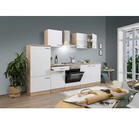 Cocina Equipada Cocina Pequeña Eiche Blanco Merle 270 CM ResPEKTA