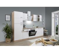 Cocina Equipada Cocina Pequeña Eiche Blanco Merle 270 CM ResPEKTA