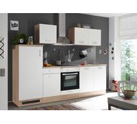 Cocina Equipada Cocina Pequeña Petunia 270 CM Roble Natural Respekta