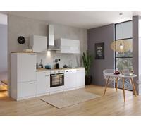 Cocina Equipada Cocina Pequeña Respekta Malia 280 cm Blanco Mate KB280WWCG