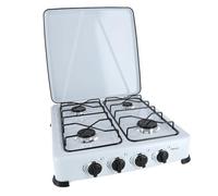 COCINA GAS ESMALTADA BLANCA 4 FUEGOS