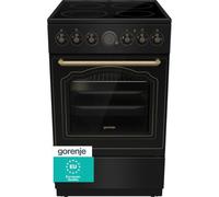 Cocina Gorenje GECS5B70CLB independiente 70L vitrocerámica negra