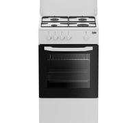 Cocina Independiente Beko CSG42009DW 50x50 4 Quemadores Gas Butano Blanco