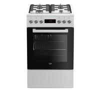 Cocina Independiente Beko FSE52320DWD Blanco 4 Zonas Gas 55 L Clase A