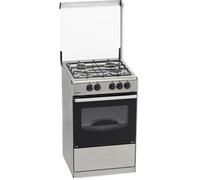 Cocina Independiente Rommer VC-4 INOX 4 Zonas Gas Natural Acero Inoxidable 60 L