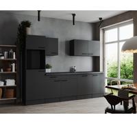 Cocina Línea De Cocina Vacía Gris Mate Oliver 280 CM Respekta