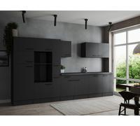 Cocina Línea De Cocina Vacía Gris Mate Oliver 370 CM Respekta