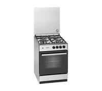 Cocina MEIRELES E 541 X (55 L - Gas Natural - Acero inoxidable) 54x60 cm