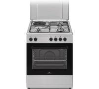 Cocina mixta Continental Edison CECM60FCS 3 Fuegos Gas + 1 Placa Eléctrica Horno 66 L