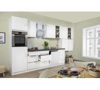 Cocina Modular Bloque De Cocina sin Tiradores Blanco Lorena 380 cm respekta