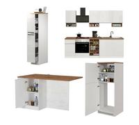 Cocina modular de madera nobilitada