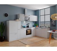 Cocina Módulo De Cocina Esquina Blanca De Hormigón Malia 310x172 CM Respekta