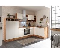 Cocina Módulo De Cocina Esquina Eiche Blanca Hilde 310x172 CM Respekta