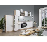 Cocina Módulo De Cocina Vacío Respekta Roble Blanco Merle 300 CM