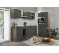 Cocina Módulo De Cocina Vacío Respekta Roble York Gris Oliver 310 CM