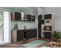 Cocina Módulo Vacío Roble York Negro Oliver 370 CM Respekta
