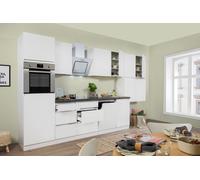 Cocina Módulo Vacío Sin Mangos Mate Blanco Lorena 380 CM Respekta