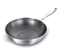 Cocina ollas de acero inoxidable de acero completo pan de pan de panal
