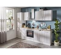 Cocina Pequeña Bloque de Cocina Casa de Campo Alerce Blanco Anton 280CM respekta