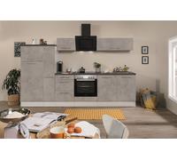 Cocina Pequeña Bloque de Cocina Concreto Amanda 300CM respekta de Premium