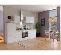 Cocina Pequeña Bloque Vacío Amueblada y Equipada Blanco Malia 270CM respekta