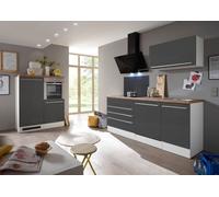 Cocina Pequeña Bloque Vacío Cocina Gris Gabriel 320CM respekta Premium