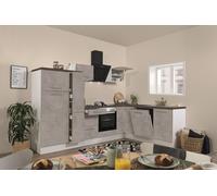Cocina Pequeña Winkelküche Concreto Amanda 290 X 200CM respekta Premium